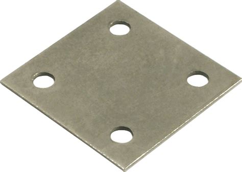 metal plates with screw holes